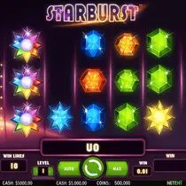 StaXino - Machine à Sous Starburst - NetEnt